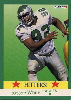 #397 Reggie White - Philadelphia Eagles - 1991 Fleer Football