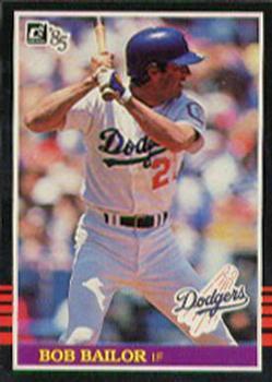 #397 Bob Bailor - Los Angeles Dodgers - 1985 Donruss Baseball