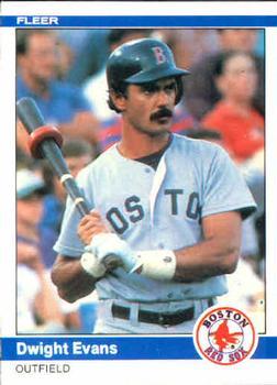 #397 Dwight Evans - Boston Red Sox - 1984 Fleer Baseball
