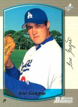 #397 Eric Gagne - Los Angeles Dodgers - 2000 Bowman Baseball