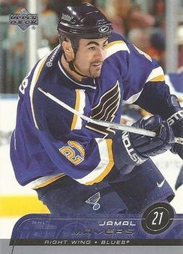 #397 Jamal Mayers - St. Louis Blues - 2002-03 Upper Deck Hockey