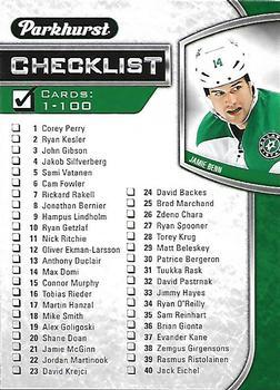 #397 Jamie Benn - Dallas Stars - 2016-17 Parkhurst Hockey