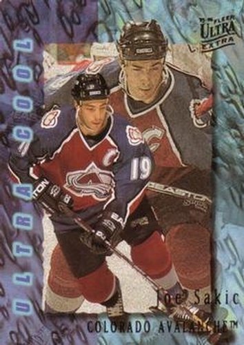 #397 Joe Sakic - Colorado Avalanche - 1995-96 Ultra Hockey