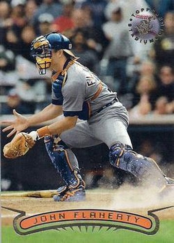 #397 John Flaherty - Detroit Tigers - 1996 Stadium Club Baseball