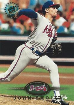 #397 John Smoltz - Atlanta Braves - 1995 Stadium Club Baseball
