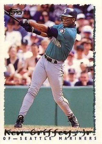 #397 Ken Griffey Jr. - Seattle Mariners - 1995 Topps Baseball