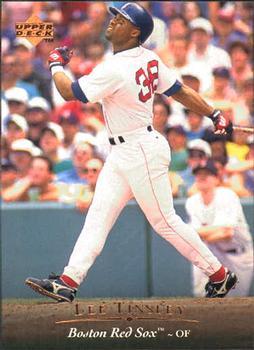 #397 Lee Tinsley - Boston Red Sox - 1995 Upper Deck Baseball