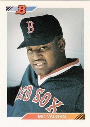 #397 Mo Vaughn - Boston Red Sox - 1992 Bowman Baseball