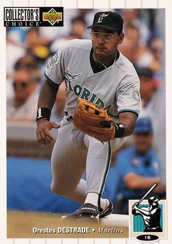 #397 Orestes Destrade - Florida Marlins - 1994 Collector's Choice Baseball