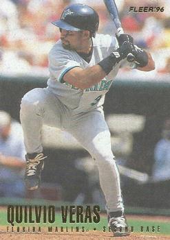 #397 Quilvio Veras - Florida Marlins - 1996 Fleer Baseball