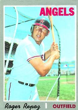 #397 Roger Repoz - California Angels - 1970 Topps Baseball