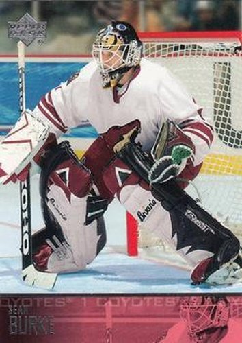 #397 Sean Burke - Phoenix Coyotes - 2003-04 Upper Deck Hockey