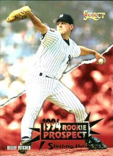 #397 Sterling Hitchcock - New York Yankees - 1994 Select Baseball