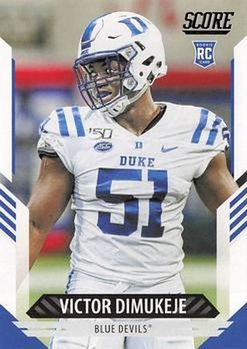 #397 Victor Dimukeje - Duke Blue Devils - 2021 Score Football