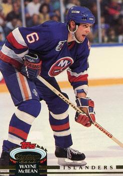 #397 Wayne McBean - New York Islanders - 1992-93 Stadium Club Hockey