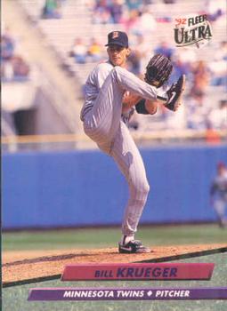 #397 Bill Krueger - Minnesota Twins - 1992 Ultra Baseball