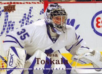 #397 Vesa Toskala - Toronto Maple Leafs - 2007-08 Upper Deck Hockey