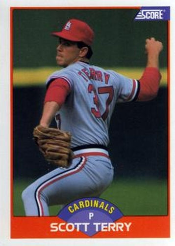 #397 Scott Terry - St. Louis Cardinals - 1989 Score Baseball