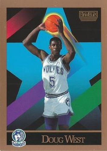 #397 Doug West - Minnesota Timberwolves - 1990-91 SkyBox Basketball
