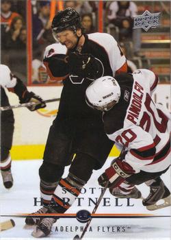 #397 Scott Hartnell - Philadelphia Flyers - 2008-09 Upper Deck Hockey