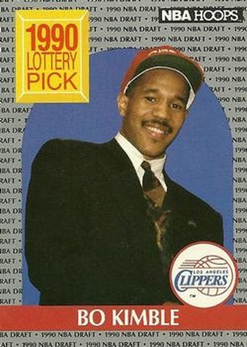 #397 Bo Kimble - Los Angeles Clippers - 1990-91 Hoops Basketball