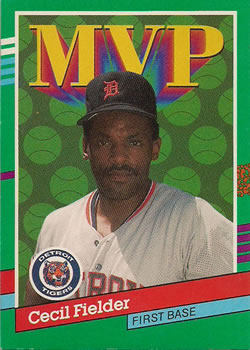 #397 Cecil Fielder - Detroit Tigers - 1991 Donruss Baseball