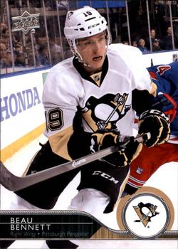 #397 Beau Bennett - Pittsburgh Penguins - 2014-15 Upper Deck Hockey