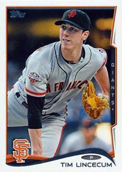 #397b Tim Lincecum - San Francisco Giants - 2014 Topps Baseball