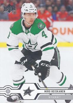 #398 Miro Heiskanen - Dallas Stars - 2019-20 Upper Deck Hockey