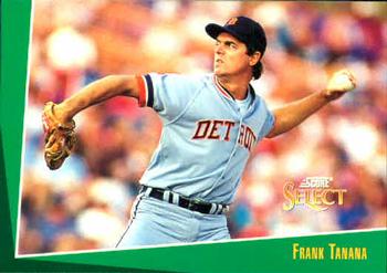 #398 Frank Tanana - Detroit Tigers - 1993 Select Baseball