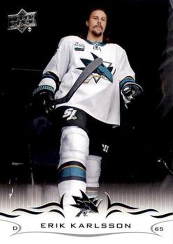 #398 Erik Karlsson - San Jose Sharks - 2018-19 Upper Deck Hockey