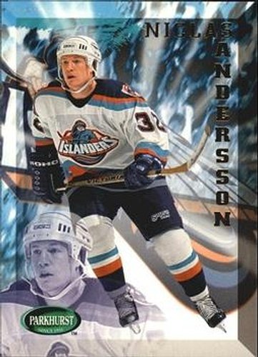 #398 Niklas Andersson - New York Islanders - 1995-96 Parkhurst International Hockey
