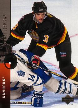 #398 Bret Hedican - Vancouver Canucks - 1994-95 Upper Deck Hockey