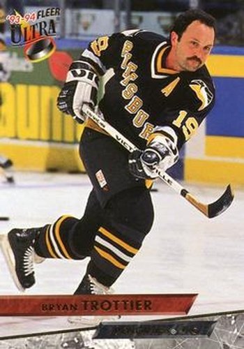 #398 Bryan Trottier - Pittsburgh Penguins - 1993-94 Ultra Hockey