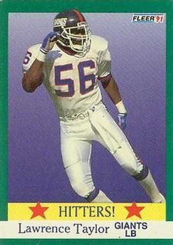 #398 Lawrence Taylor - New York Giants - 1991 Fleer Football