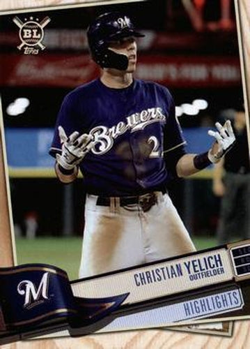 #398 Christian Yelich - Milwaukee Brewers - 2019 Topps Big League Baseball