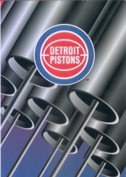 #398 Detroit Pistons - Detroit Pistons - 1994-95 Hoops Basketball