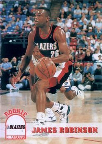 #398 James Robinson - Portland Trail Blazers - 1993-94 Hoops Basketball