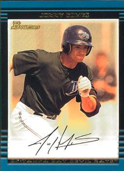 #398 Jonny Gomes - Tampa Bay Devil Rays - 2002 Bowman Baseball