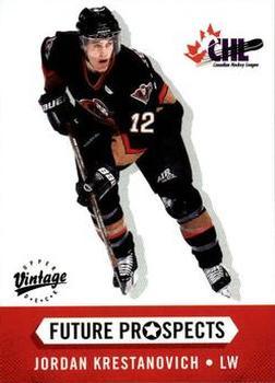 #398 Jordan Krestanovich - Calgary Hitmen - 2000-01 Upper Deck Vintage Hockey