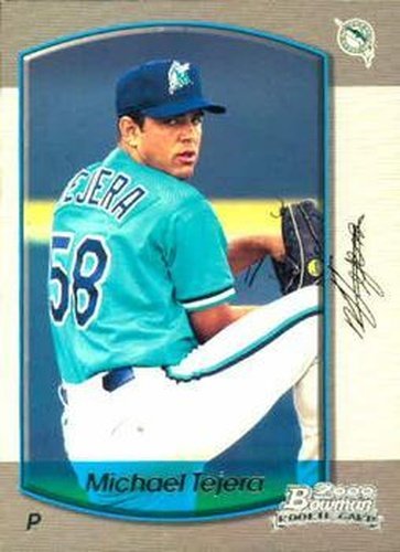 #398 Michael Tejera - Florida Marlins - 2000 Bowman Baseball