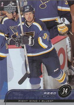 #398 Reed Low - St. Louis Blues - 2002-03 Upper Deck Hockey