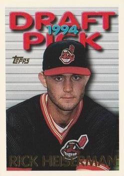 #398 Rick Heiserman - Cleveland Indians - 1995 Topps Baseball