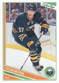 #398 Tyler Myers - Buffalo Sabres - 2013-14 O-Pee-Chee Hockey