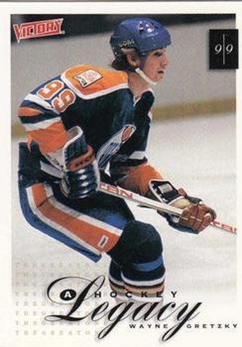 #398 Wayne Gretzky - Edmonton Oilers - 1999-00 Upper Deck Victory Hockey