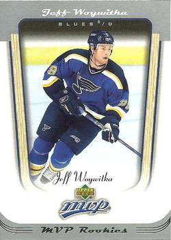 #398 Jeff Woywitka - St. Louis Blues - 2005-06 Upper Deck MVP Hockey