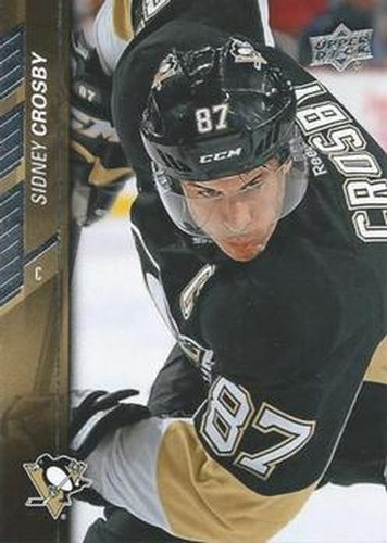 #398 Sidney Crosby - Pittsburgh Penguins - 2015-16 Upper Deck Hockey