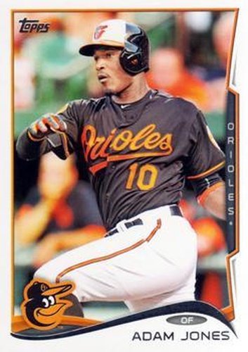 #398a Adam Jones - Baltimore Orioles - 2014 Topps Baseball