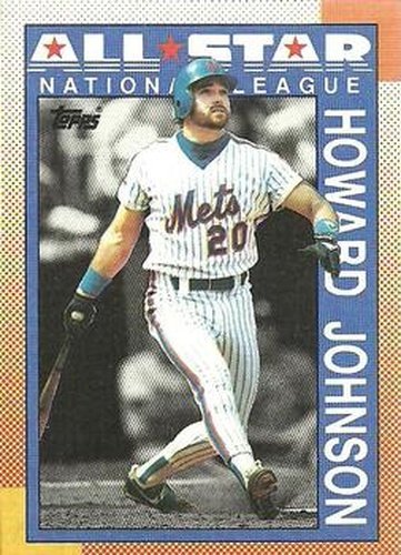 #399 Howard Johnson - New York Mets - 1990 Topps Baseball