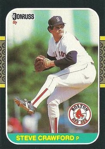 #399 Steve Crawford - Boston Red Sox - 1987 Donruss Baseball